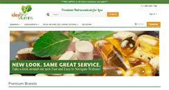 Desktop Screenshot of idealvitamins.com